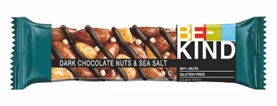 Батончик Орехи/Горький шоколад/Соль KIND