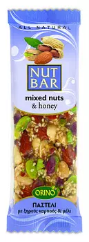 Батончик ореховый с орехами и медом Cretamel