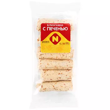 Блинчики с печенью Останкино