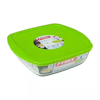 Блюдо квадр. с крышкой Cook-Store 25x22x7см Pyrex
