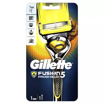 Бритва "ProShield Gillette Fusion"+1 сменная кассета