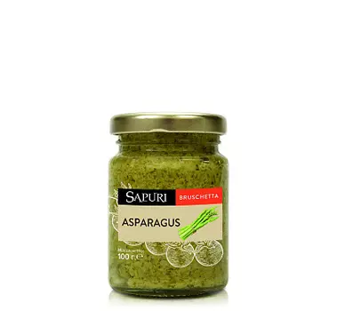 Брускетта со спаржей Sapuri