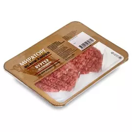Бургер из мраморной говядины Black Angus Мираторг