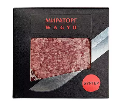 Бургер из говядины Wagyu 320г Мираторг