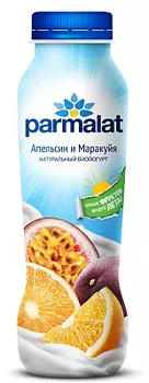 БЗМЖ Биойогурт питьевой апельсин/маракуйя 1.5% Parmalat