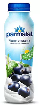 БЗМЖ Биойогурт питьевой черная смородина 1.5% Parmalat