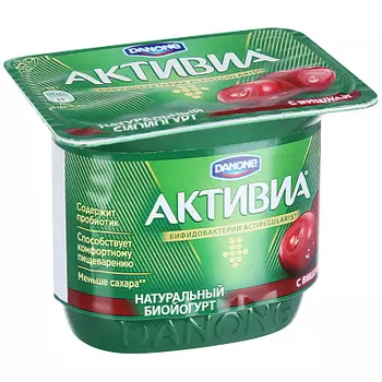 БЗМЖ Йогурт Активиа вишня Danone