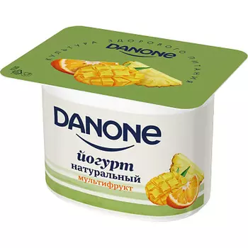 БЗМЖ Йогурт Мультифрукт 2.9% 110г Danone