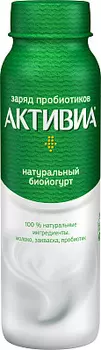 БЗМЖ Йогурт питьевой натуральный 24% Активиа