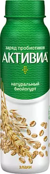 БЗМЖ Йогурт питьевой Злаки 22% Активиа