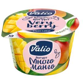 БЗМЖ Йогурт с манго 2.6% Валио
