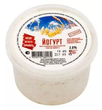 БЗМЖ Йогурт со злаками Когда Нечего Скрывать