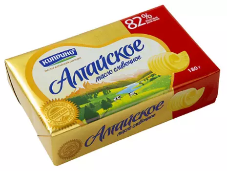 БЗМЖ Масло Алтайское 82% Киприно 180г