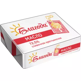 БЗМЖ Масло Крестьянское 725% Благода