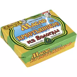 БЗМЖ Масло Крестьянское 725% Из Вологды