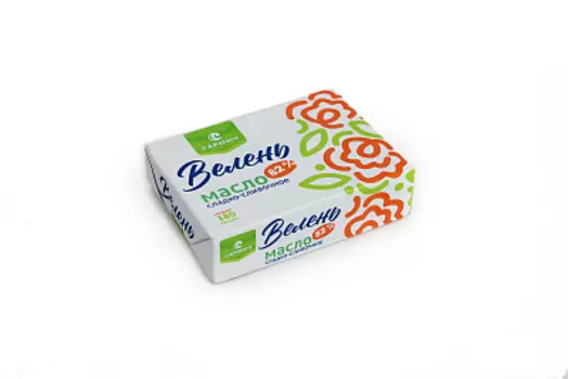 БЗМЖ Масло сладко-сливочное 825% Велень