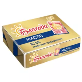 БЗМЖ Масло Традиционное 825% Благода