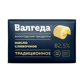 БЗМЖ Масло Традиционное 82.5% Валгеда