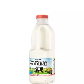 БЗМЖ Молоко 3.2-4% 900мл ESL Правильное молоко