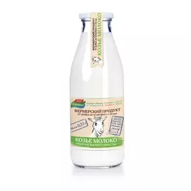 БЗМЖ Молоко козье цельное пастеризованное 3.5-4.8% 310мл G-balance