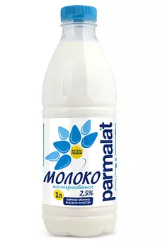 БЗМЖ Молоко пастеризованное 2.5% 1л Parmalat