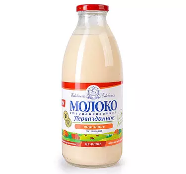 БЗМЖ Молоко стерилизованное топленое 43% 750мл Первозданное