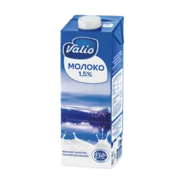 БЗМЖ Молоко ультрапастеризованное 1.5% 1л Valio