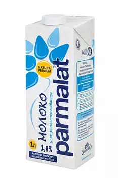 БЗМЖ Молоко ультрапастеризованное 1.8% 1л Parmalat