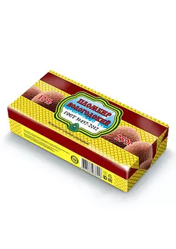 БЗМЖ Мороженое брикет шоколадный Вологодский пломбир