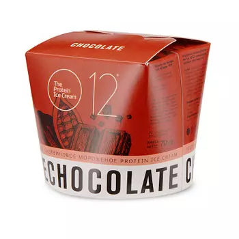 БЗМЖ Мороженое молочное белковое шоколадное O12