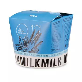 БЗМЖ Мороженое молочное белковое ваниль O12