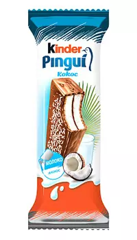 БЗМЖ Пирожное Киндер Пингви кокос