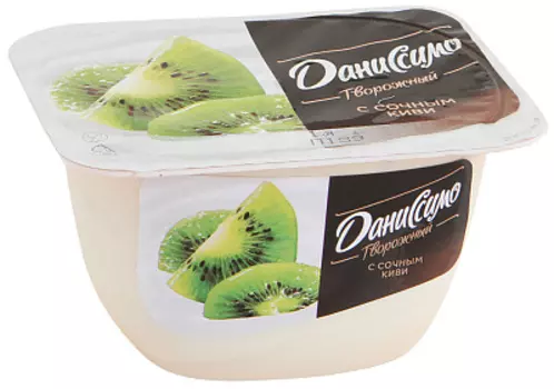 БЗМЖ Продукт творожный Danissimo киви Danone