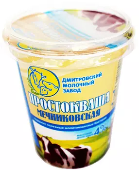 БЗМЖ Простокваша Мечниковская 4% Дмитровский