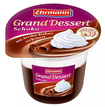 БЗМЖ Пудинг Гранд Десерт Шоколад 5.2% Эрманн