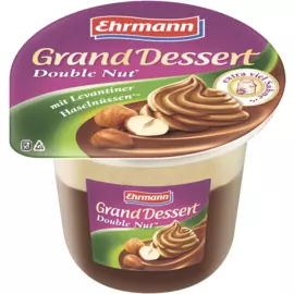 БЗМЖ Пудинг со взбитыми сливками Гранд Десерт 2-й орех 4.9%