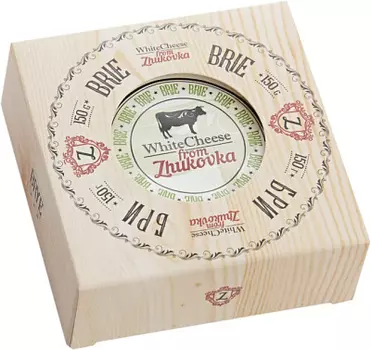 БЗМЖ Сыр Бри 60% 150г WhiteCheese from Zhukovka
