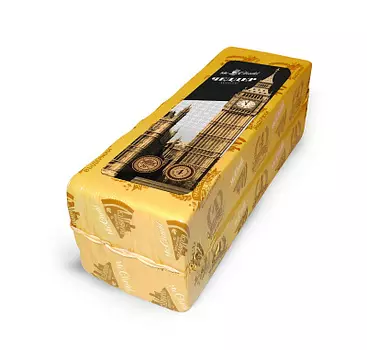 БЗМЖ Сыр Чеддер белый Mr. Chedd 50%