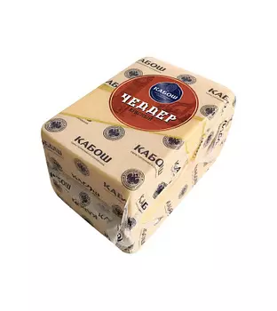 БЗМЖ Сыр Чеддер Красный 49% вес Кабош