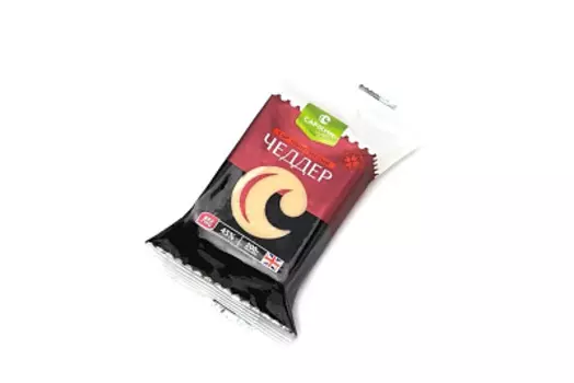 БЗМЖ Сыр твердый выдержанный Чеддер 45% САРМИЧ