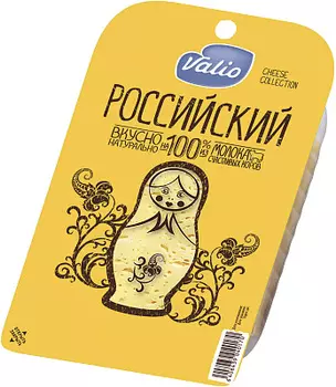 БЗМЖ Сыр Российский 50% Валио