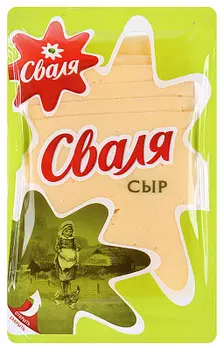 БЗМЖ Сыр Тильзитер Сваля нарезка 45%