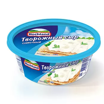 БЗМЖ Сыр творожный Сливочный 60% 140г Hochland
