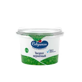 БЗМЖ Творог 101 зерно+сливки 5% 200г