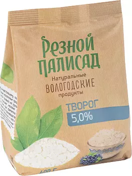 БЗМЖ Творог 5% Резной Палисад