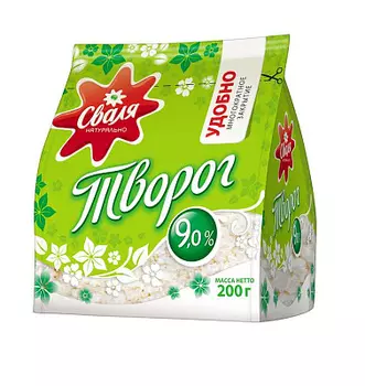 БЗМЖ Творог 9% СВАЛЯ