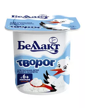 БЗМЖ Творог для питания детей раннего возр.60 % 100г
