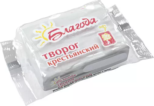 БЗМЖ Творог крестьянский 12% Благода