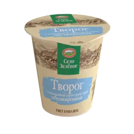 БЗМЖ Творог обезжиренный Село Зеленое