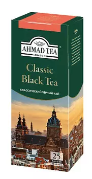 Чай Ahmad Tea черный классический 25 пакетиков